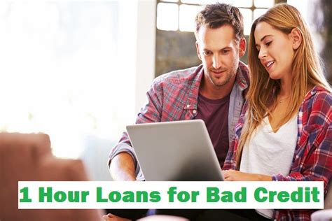 Bad Credit 1 Hour Loans